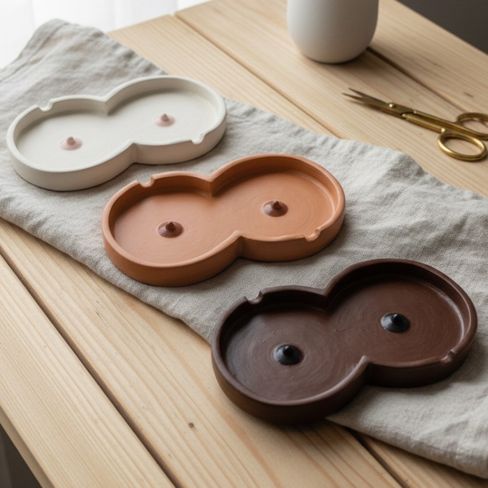 NWT Boob Ashtray – Handmade – Gloss Finish